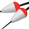 Flöte 40 mm röd/vit 2-pack