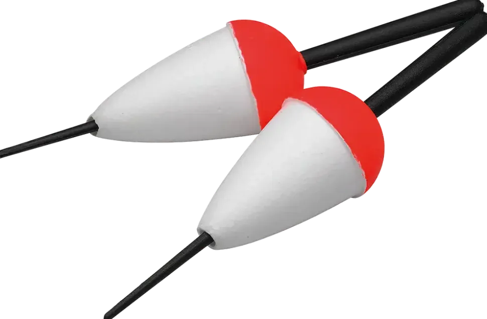 Flöte 50 mm röd/vit 2-pack