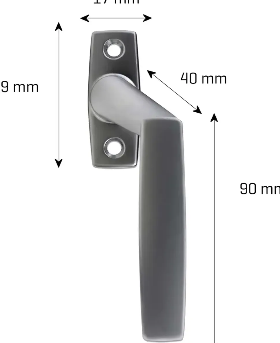 Fönsterhandtag Matt - Höger