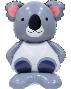 Foilballong på fot 58 cm - Koala