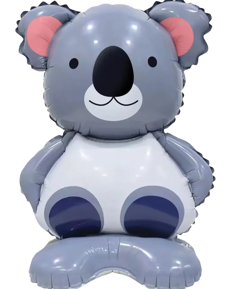 Foilballong på fot 58 cm - Koala
