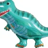 Folieballong 90 cm - Grön dino
