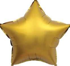 Folieballong 40 cm - Guldstjärna