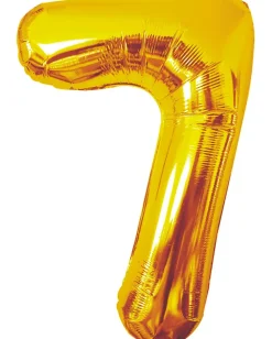 Folieballong Guld 86 cm - Nr 7