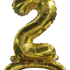 Folieballong Guld 70 cm - Nr. 2