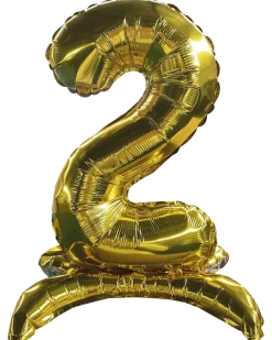 Folieballong Guld 70 cm - Nr. 2