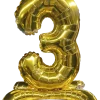 Folieballong Guld 70 cm - Nr. 3