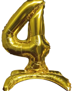 Folieballong Guld 70 cm - Nr 4