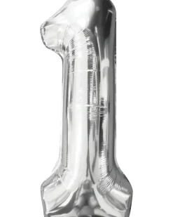 Folieballong Silver 86 cm - Nr 1