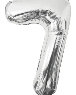 Folieballong Silver 86 cm - Nr 7