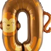 Folieballong Vilda djur 86 cm - Nr 0