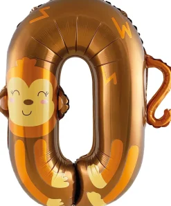 Folieballong Vilda djur 86 cm - Nr 0