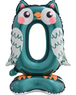 Folieballong Vilda djur 40 cm - Nr 0