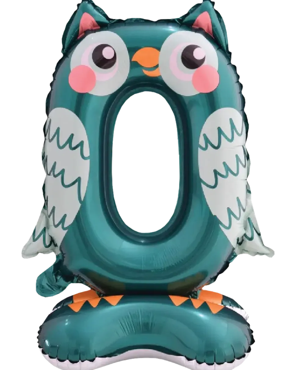 Folieballong Vilda djur 40 cm - Nr 0