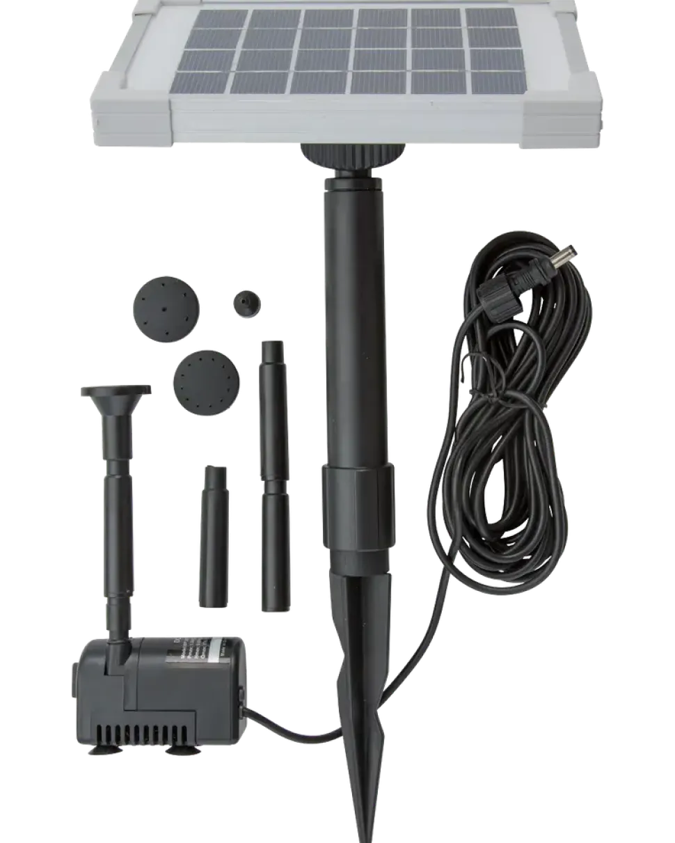 Fontänpump solcell