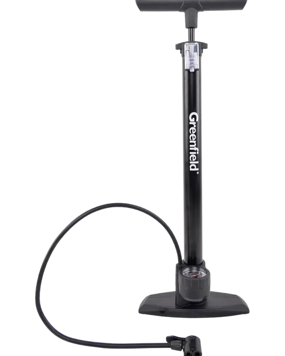 Fotpump med manometer