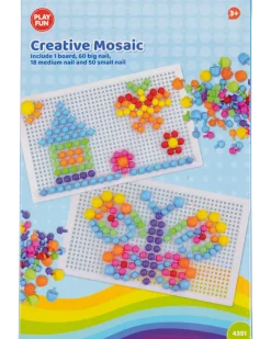 Färgmosaik - Set med 128 delar