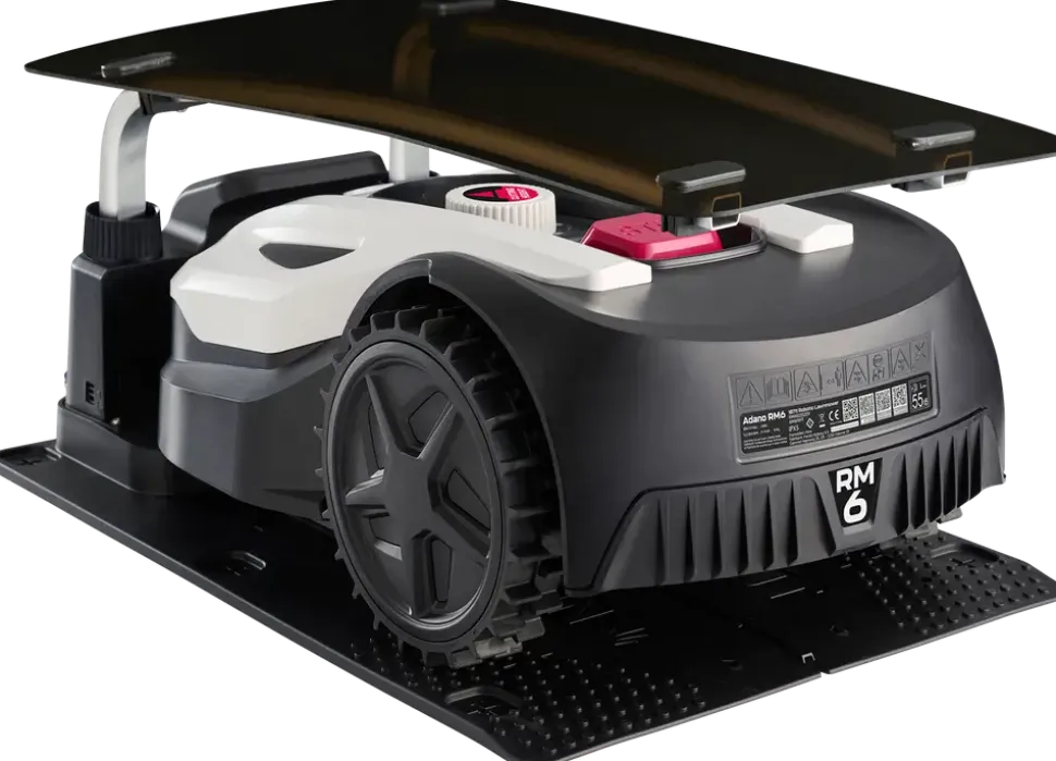 Garage för robotgräsklippare