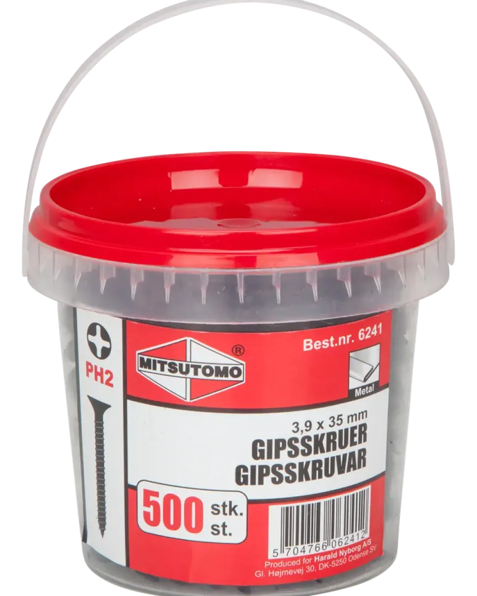 Gipssk metall 3,9x35mm 500 st