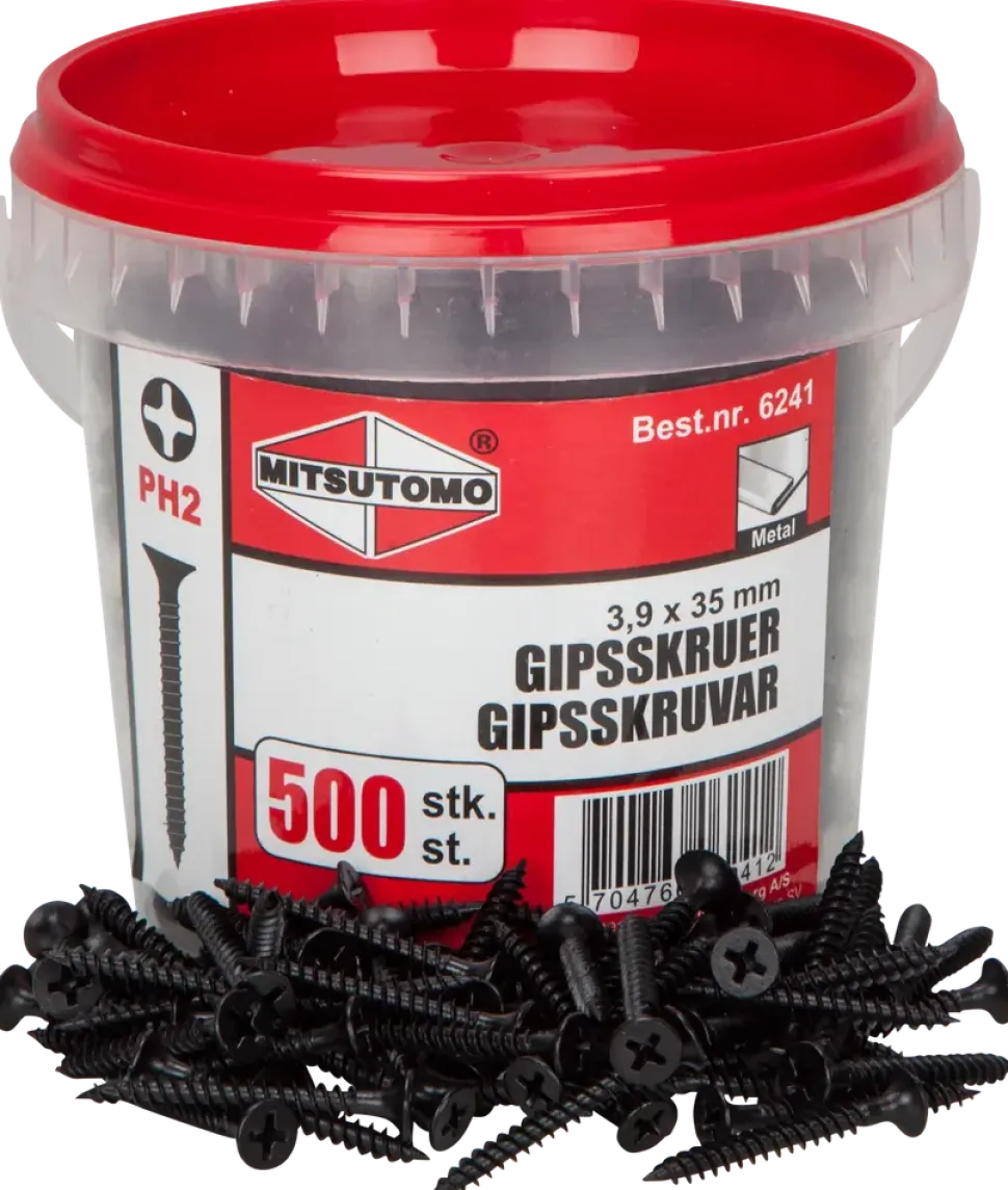 Gipssk metall 3,9x35mm 500 st