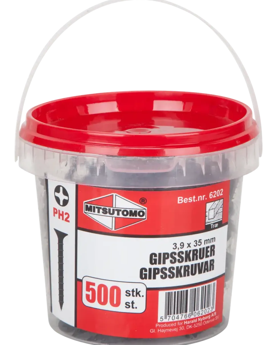 Gipsskruv trä 3,9x35mm 500 st