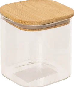 Glasburk med trälock 0,6 liter