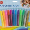 Glitterlim - 12 stycken