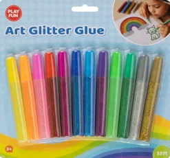 Glitterlim - 12 stycken