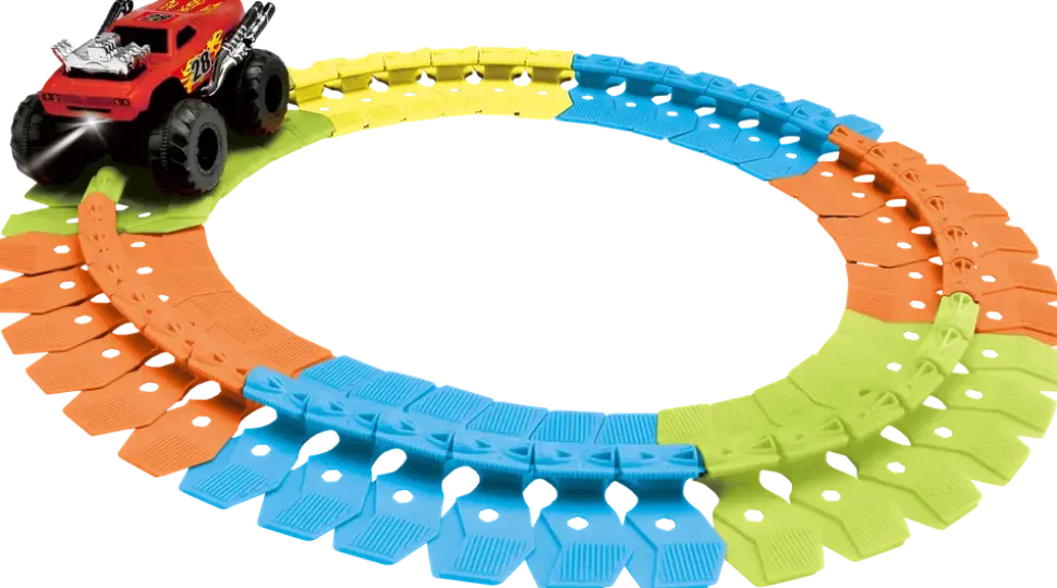 GO TRACKS Bilbana inkl. bil – 96 delar