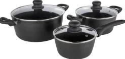 Grytset svart 1,2/2,3/4 L