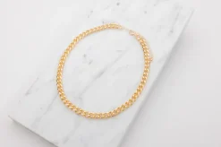 Halsband chunky - guld