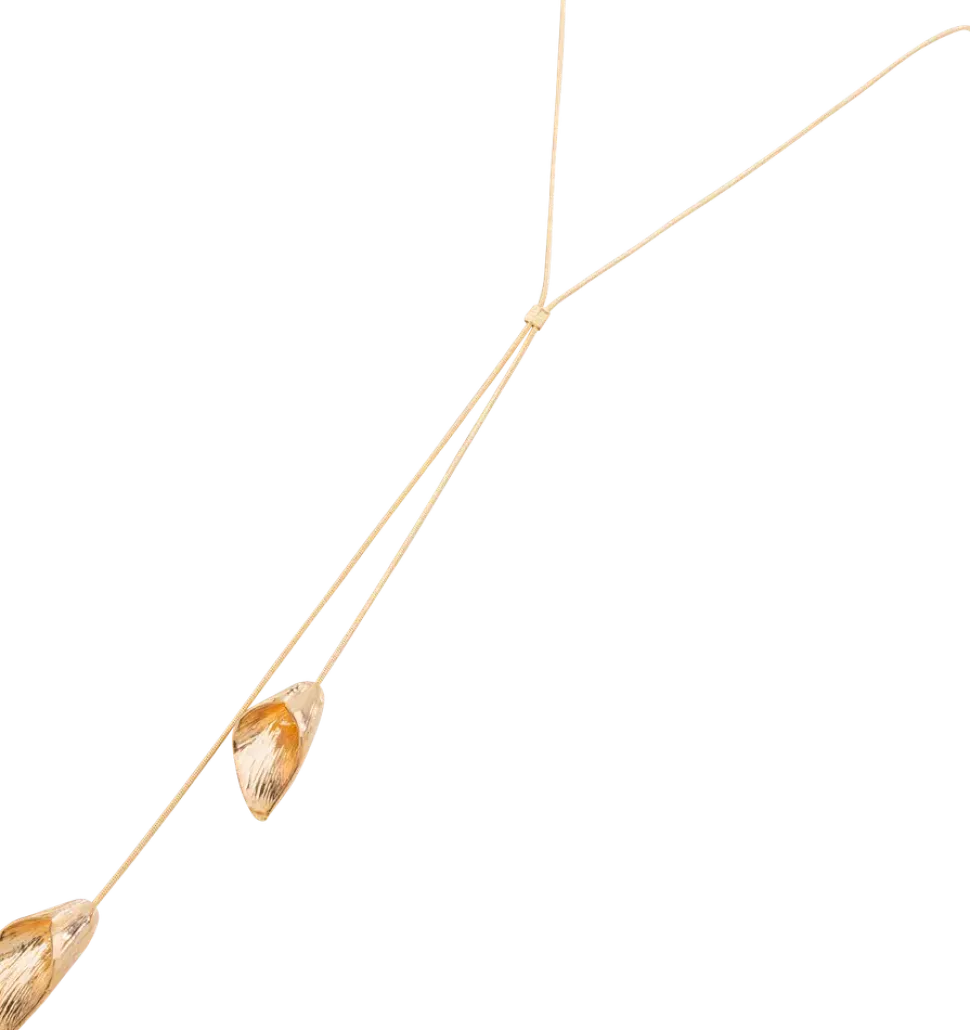 Halsband lilja - guld