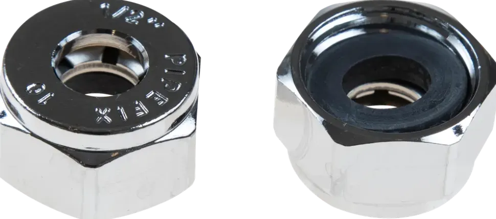 Halvkoppling 1/2"x10mm 2 st