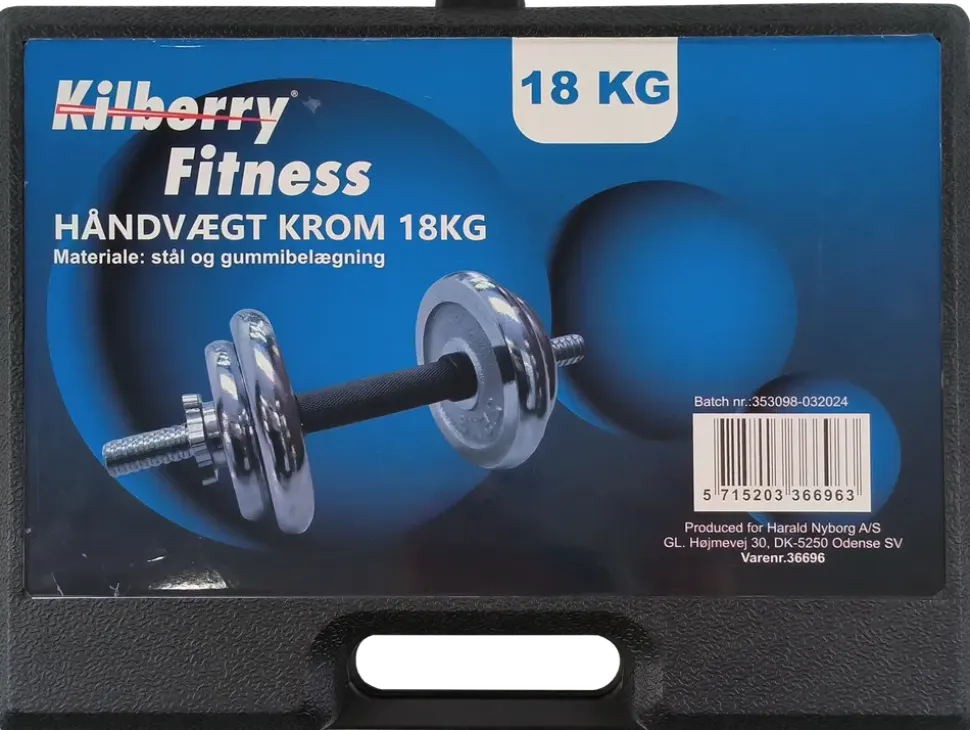 Hantelset 18 kg