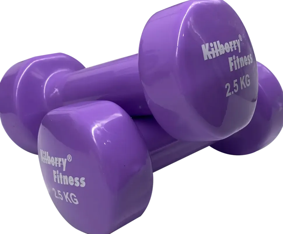 Hantelset 6 st 10 kg