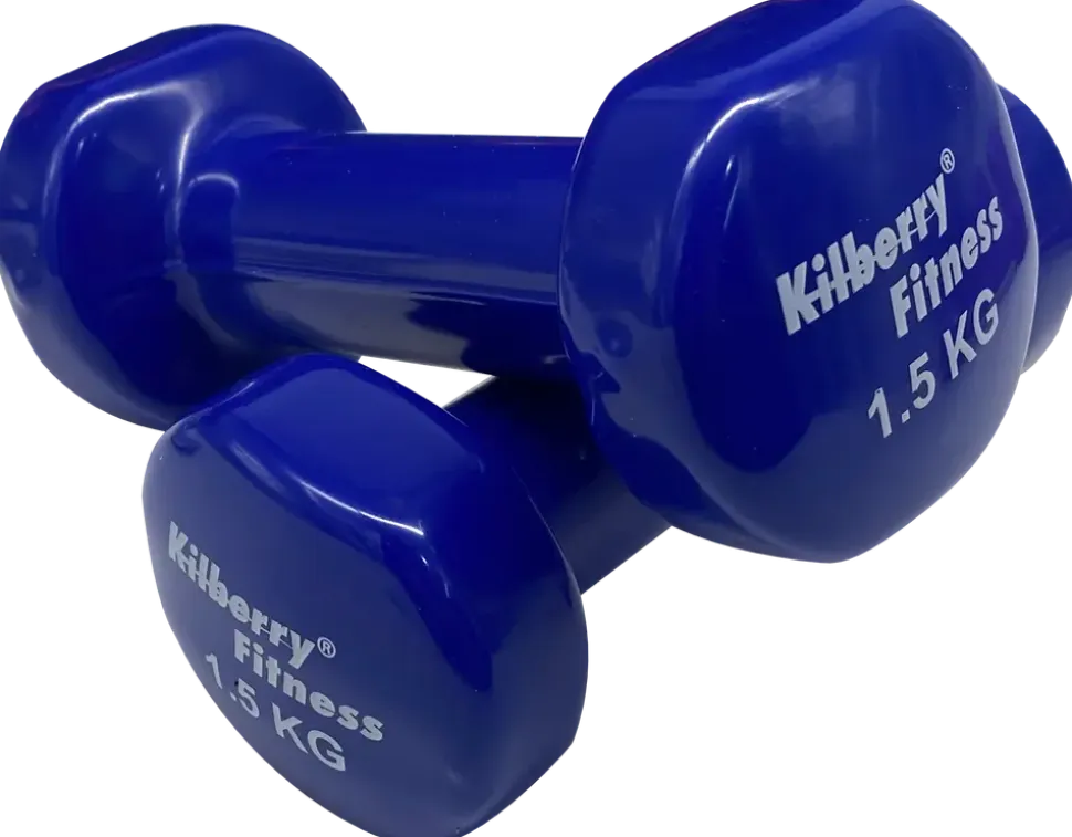 Hantelset 6 st 10 kg