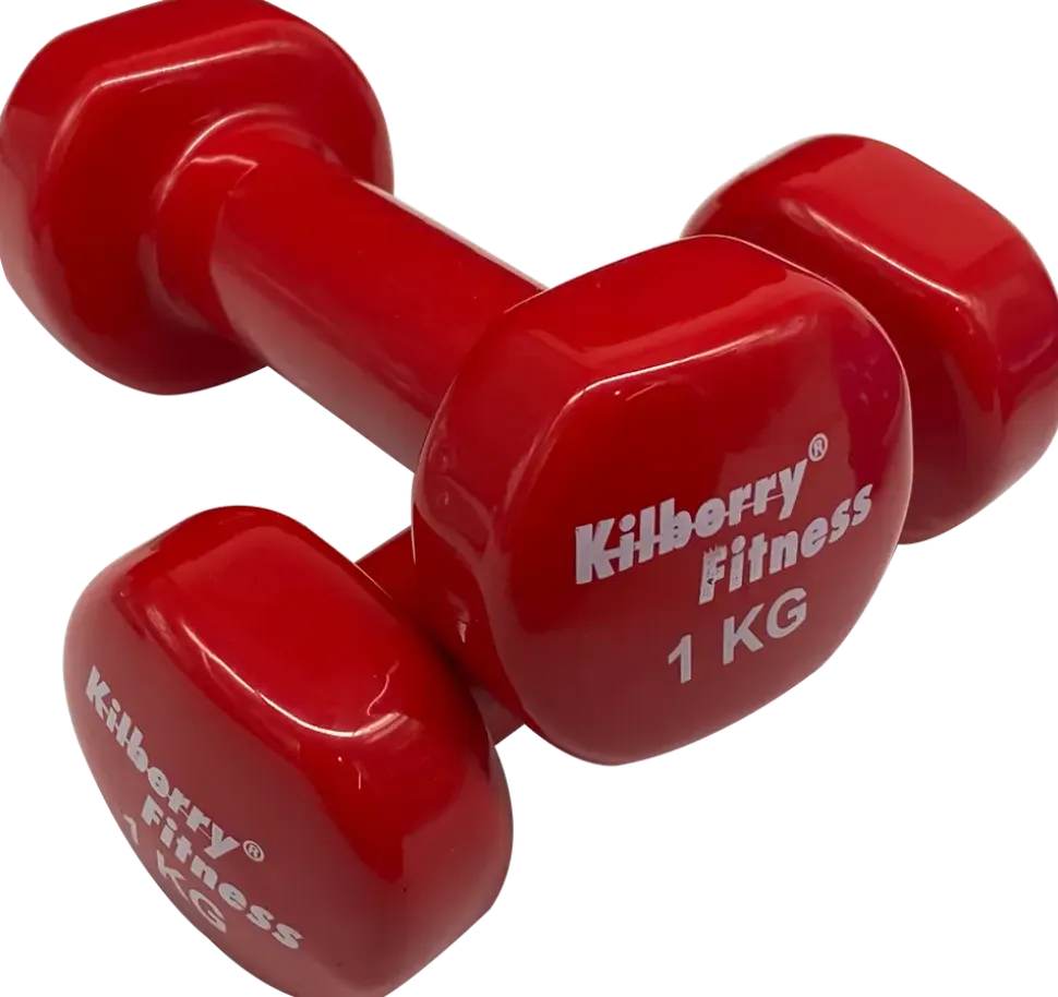 Hantelset 6 st 10 kg