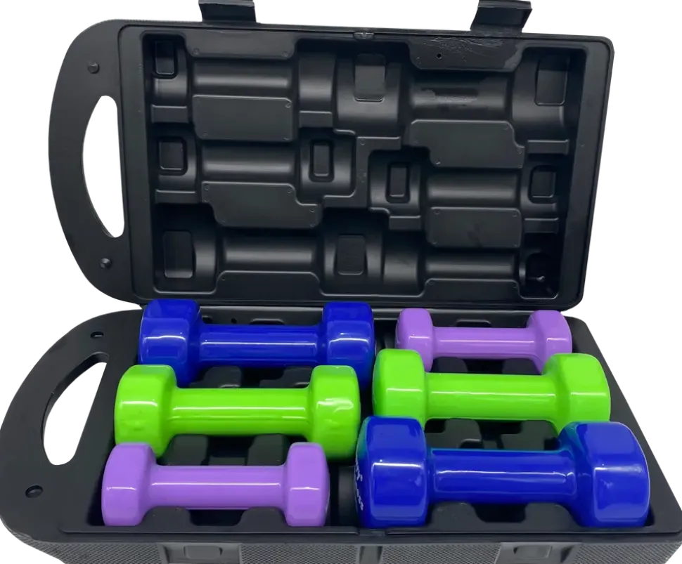 Hantelset 6 st 12 kg