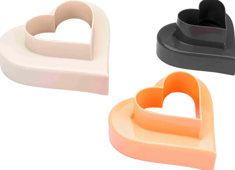 Hjärtutstickare 3-pack