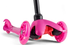 3-hjulig sparkcykel – Rosa