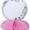 Honeycomb med skylt rosa