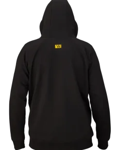 Hoodie med dragkedja - Svart