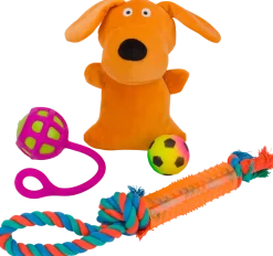 Hundleksaker 4-pack