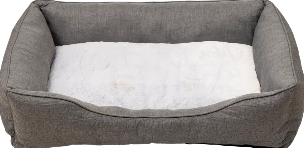 Hundsäng grå 90x69 cm