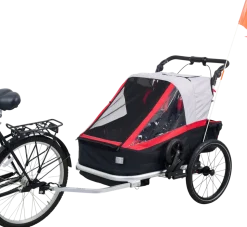 3 i 1 cykelkärra för barn