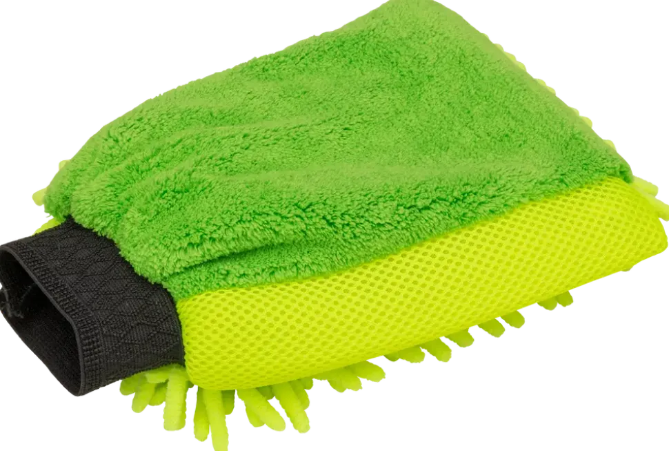 3-i-1 mikrofiber tvätthandske