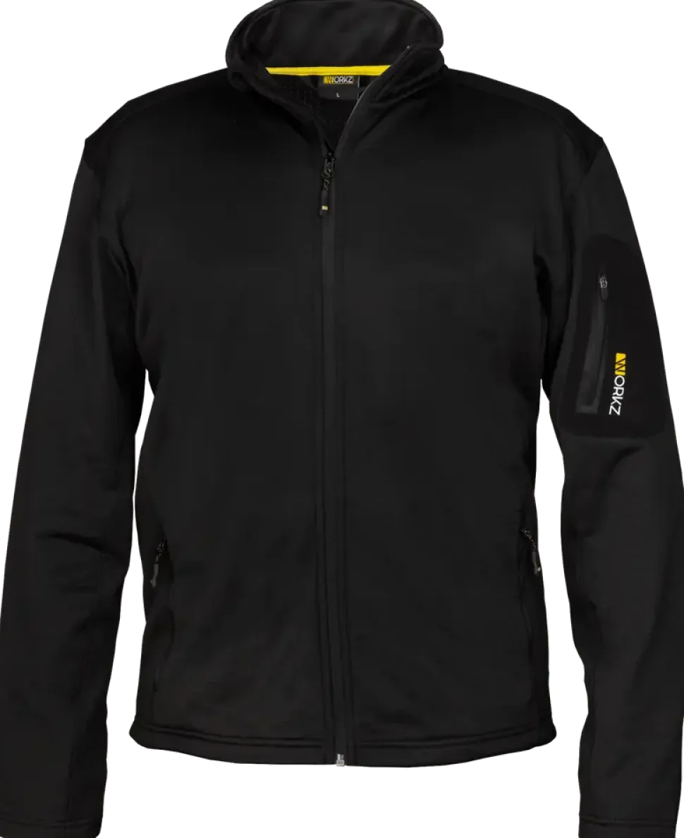 Jacka i microfleece