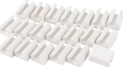Kabelclips med tejp 20-pack