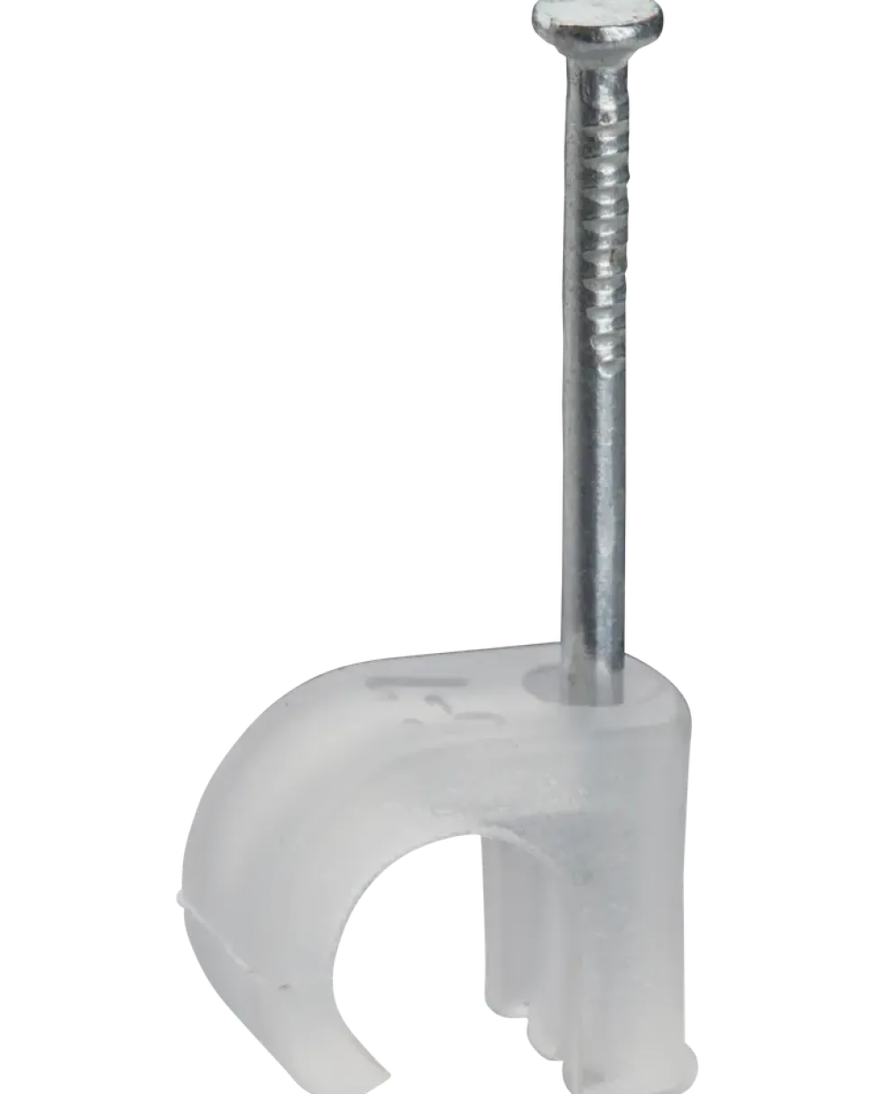 Kabelclips 5-7 mm - klara