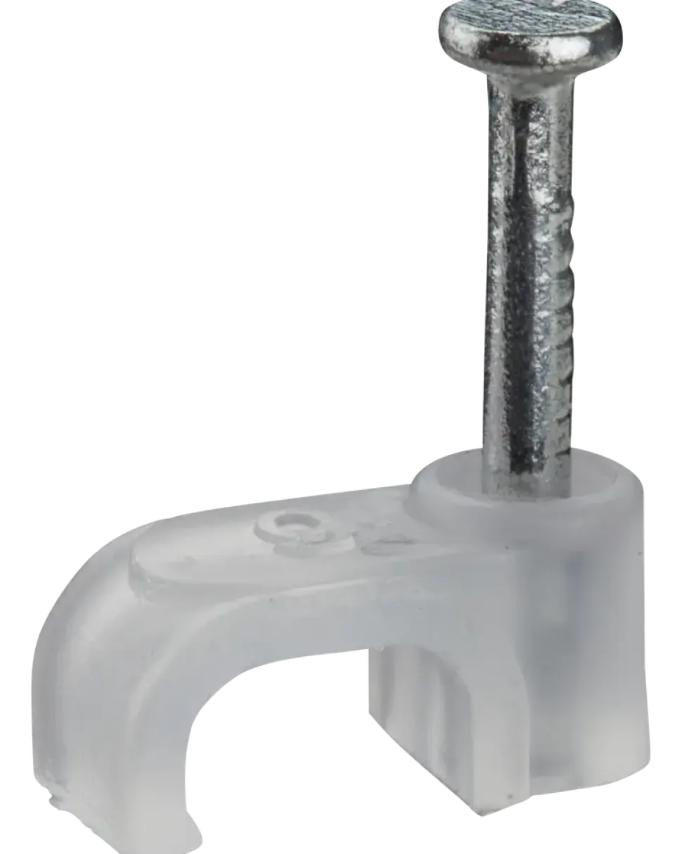 Kabelclips 3 x 5 mm - klar